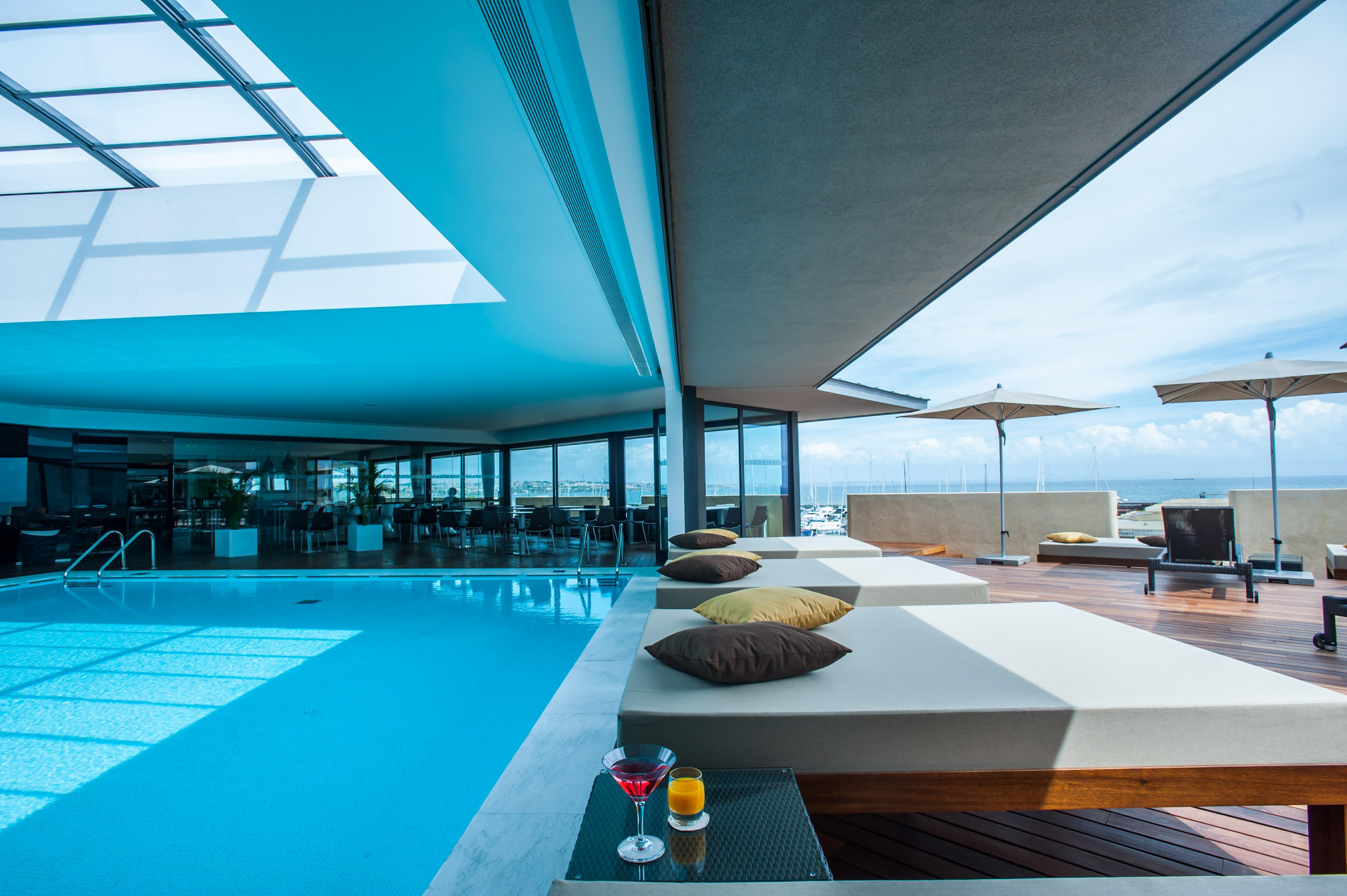 페스타나 시다델라 카스카이스 - 포사다 앤 아트 지역 시설 사진 Skyline pool